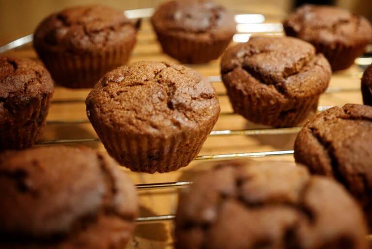 low carb chocolate chips muffins