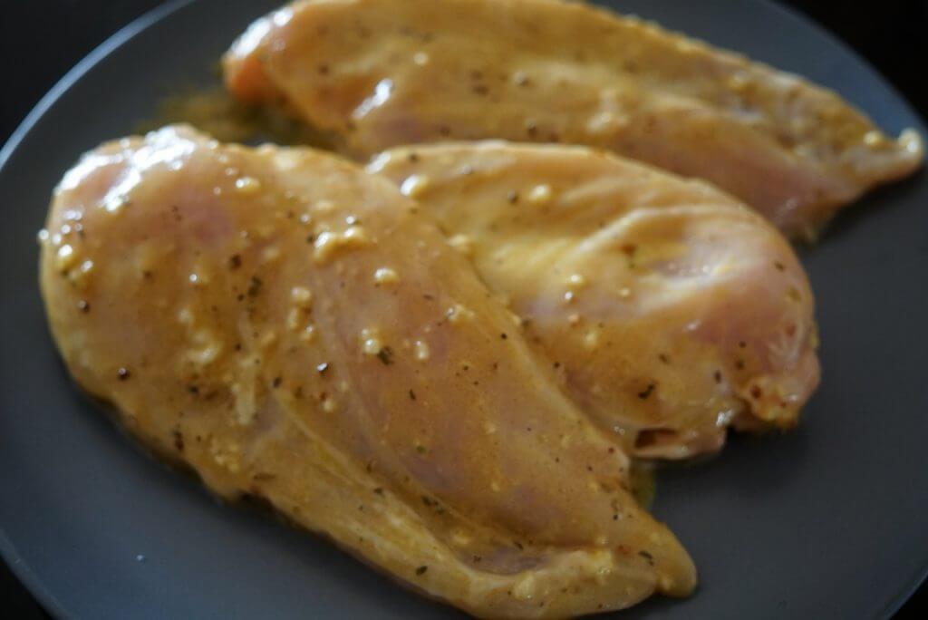 chicken with marinade