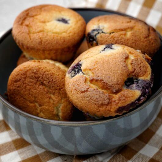 Low Carb Blueberry Muffins Recipe