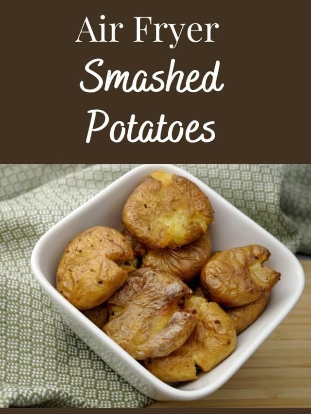 Air Fryer Smashed Potatoes