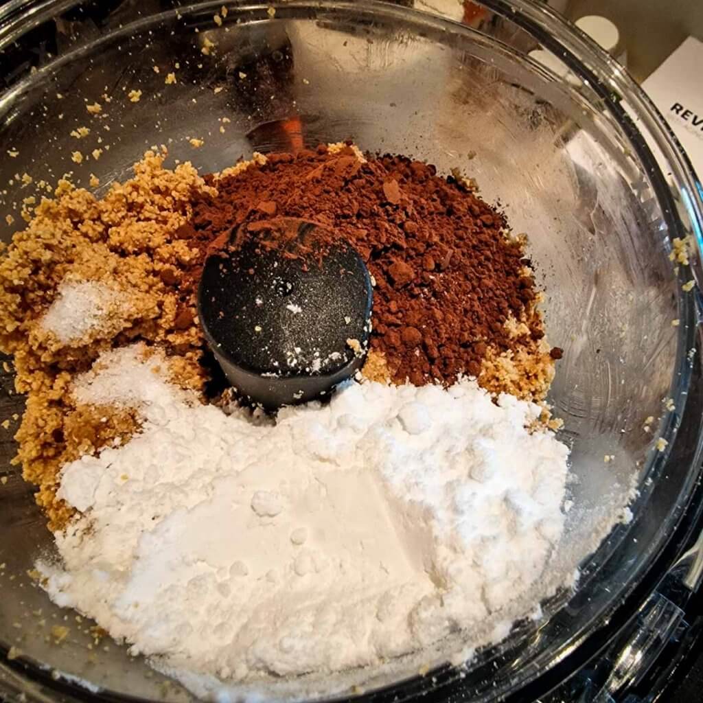 All ingredients in food processor.