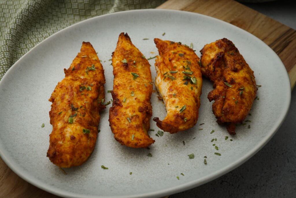 Air fryer chicken strips.